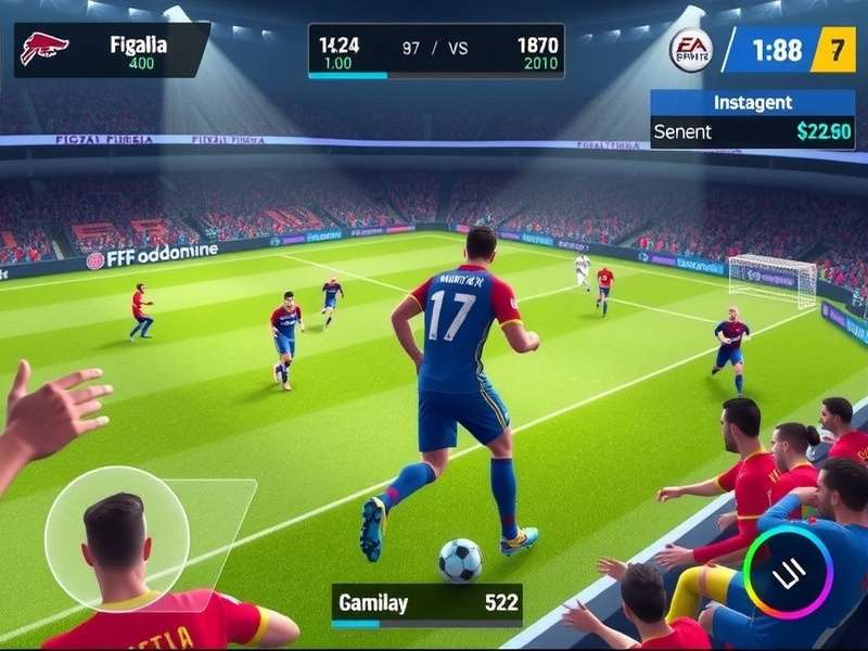 FIFA Mobile Dominant Play gameplay screenshot